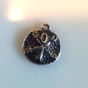 Retired James Avery Sand Dollar Sterling Silver Charm